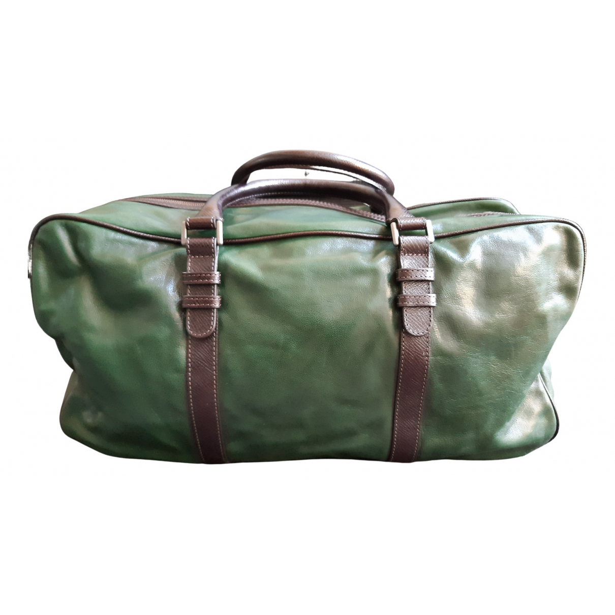 Leather travel bag Armani Collezioni 